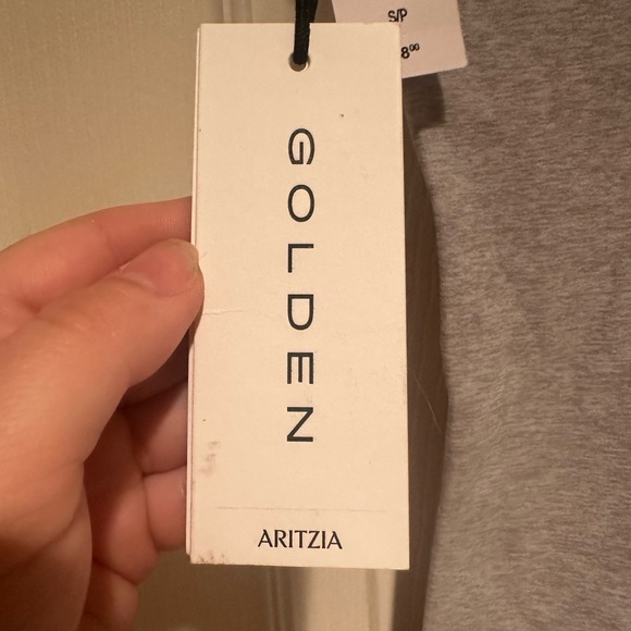 Aritzia | TNA Golden | Romper / Bodysuit | Exel | Heather Chrome | Small | BNWT - Picture 5 of 9